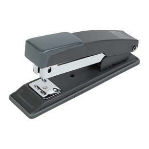 Степлер Buromax металевий, JOBMAX, 20 аркушів, (скоби №24; 26), 112 х 44 х 34 мм, сірий (BM.4258-09) зображення 1