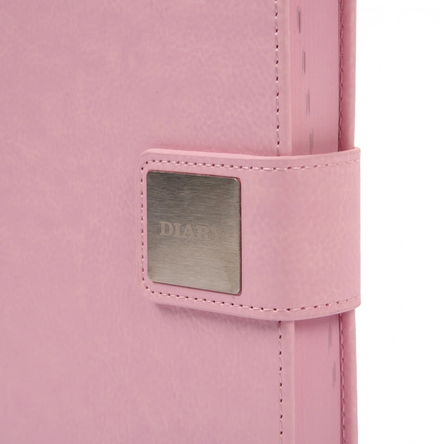 Тижневик Leo planner А5 датований 2026 "Chiara", твердий, рожевий, 368 сторінок (252686) - picture 3