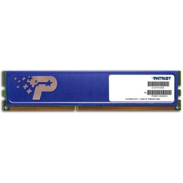 Модуль пам'яті для комп'ютера DDR3 4GB 1600 MHz Patriot (PSD34G160081H) - изображение 1