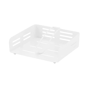 Серветниця Ardesto Midori 18х18х6.5см, метал, біла (AR0906W) зображення 1