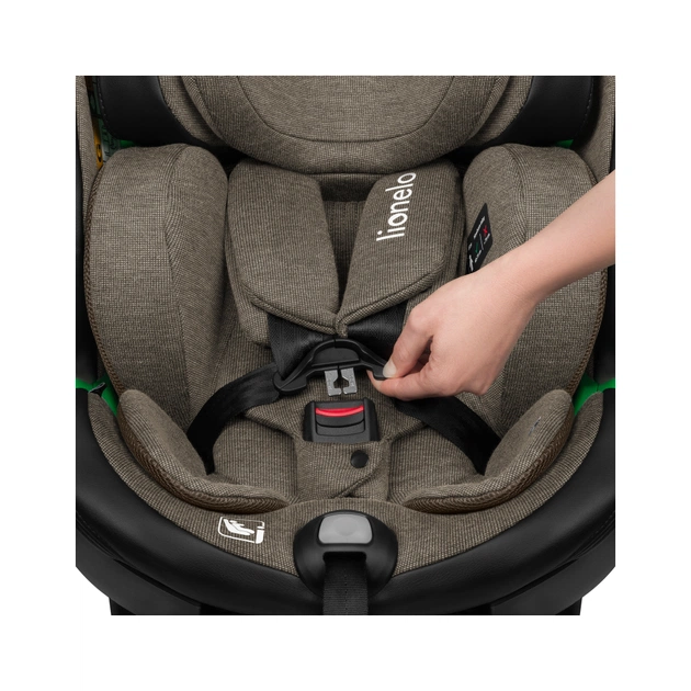 Автокрісло Lionelo Harmony I-Size Green Olive Leather (LO-HARMONY I-SIZE GREEN OLIVE LEATHER) - picture 10