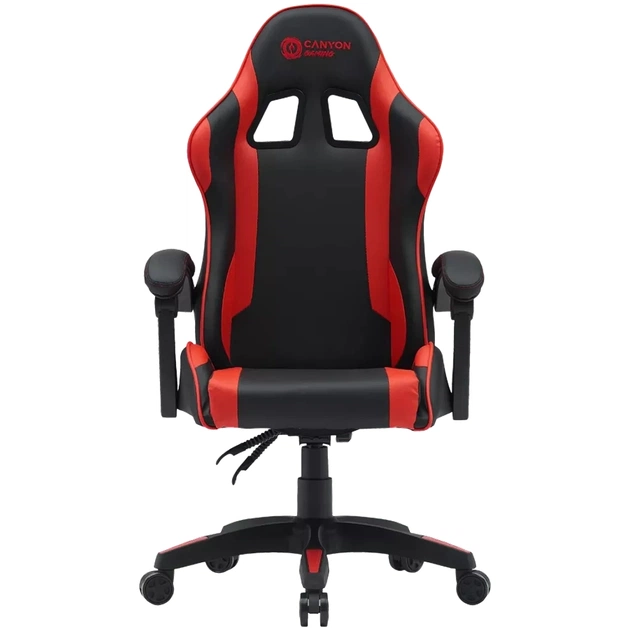 Крісло ігрове Canyon Core SGCH2 Black/Red (CNE-SGCH2R) - зображення 1