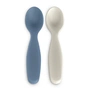 Набір дитячого посуду Suavinex Go natural, ложок, сіро-блакитний, 2 шт. (308048) - preview 2