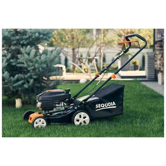Газонокосарка SEQUOIA бензинова, несамоходна, 2.0 кВт, 40 см, 25-75 мм, 45 л. (SPLM4000) - picture 9