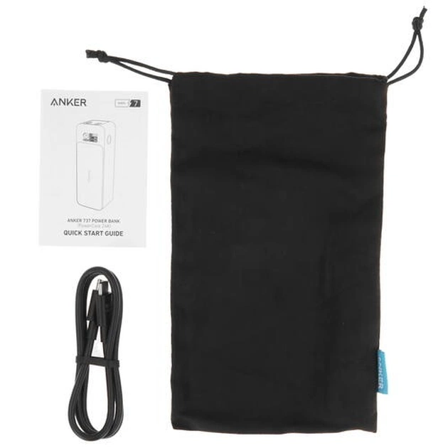 Універсальна мобільна батарея Anker PowerCore 737 GaNPrime 24000 mAh 140W Black (A1289011) - зображення 12
