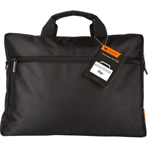 Сумка для ноутбука Canyon 15.6" B-2 Casual laptop bag, Black (CNE-CB5B2) - изображение 1
