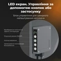 Обігрівач AENO Eco Smart GH5S LED Grey (AGH0005S) - зменшене зображення 9
