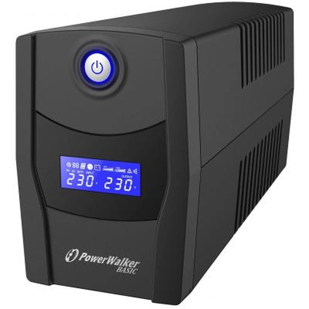 Пристрій безперебійного живлення PowerWalker VI 600 STL (10121072) - зображення 1