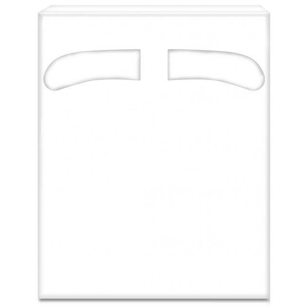 Гигиенические накладки на унитаз PRO service 1/4-сложение 200 шт. (4823071677652) - изображение 1