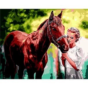 Картина по номерам ZiBi Справжня дружба 40*50 см ART Line (ZB.64265) зображення 1