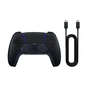Геймпад Sony Playstation DualSense Bluetooth PS5 Midnight Black (USB-C кабель) (1000051651) - зменшене зображення 2