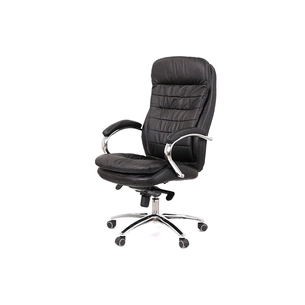 Офісне крісло Аклас Валенсія MB XY-7340 Чорний (Шкіра LC-A) (00119684) зображення 1