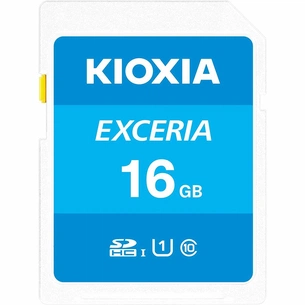 Карта пам'яті Kioxia 16GB SDHC class 10 UHS-1 Exceria (LNEX1L016GG4) зображення 1