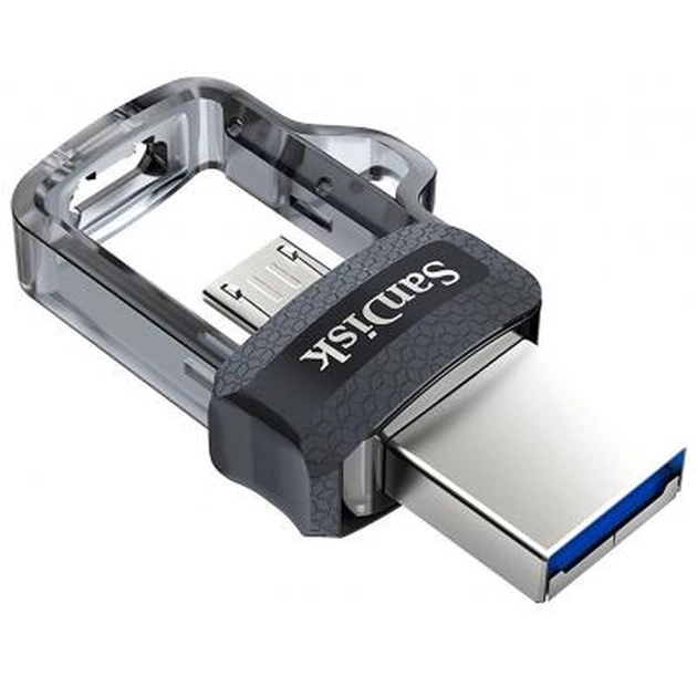 USB флеш накопичувач SanDisk 64GB Ultra Dual Black USB 3.0 OTG (SDDD3-064G-G46) - picture 6
