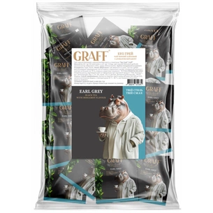 Чай Graff "Earl Grey" черный байховый с ароматом бергамота 1.8х50 шт (gr.11679) изображение 1