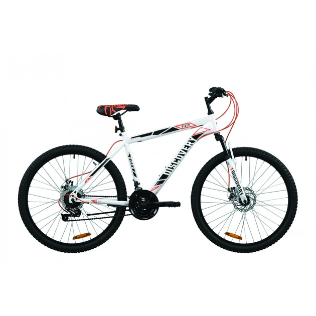 Велосипед Discovery 26" RIDER AM DD рама-18" St 2020 біло-червоний з сірим (OPS-DIS-26-330) - зображення 1