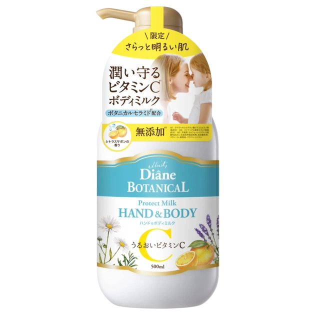 Молочко для тела Moist Diane Botanical Hand & Body Milk С цитрусовым ароматом 500 мл (4580632111306) - изображение 1