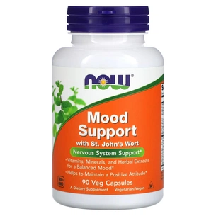 Вітамінно-мінеральний комплекс Now Foods Підтримка настрою зі звіробою, Mood Support with St. John's Wort, (NOW-03351) изображение 1