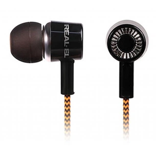 Навушники REAL-EL Z-1750 black-orange зображення 1