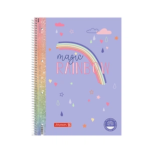 Книга записна Brunnen Коледж-блок А4 Premium Rainbow, лінія 80 аркушів (10-679 27 222) зображення 1