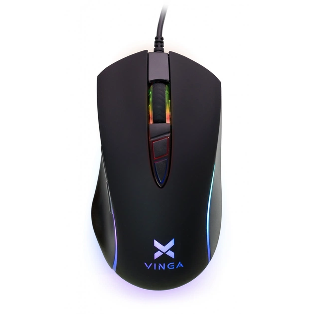 Мишка Vinga MSG-180 Black - зображення 1