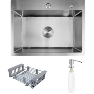 Мойка кухонная Kroner Geburstet-5843HM (CV022801) изображение 1