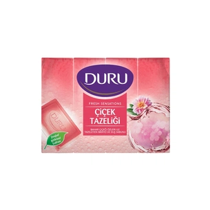 Тверде мило Duru Fresh Sensations Квіткова Хмара 4 х 150 г (8690506494582) зображення 1