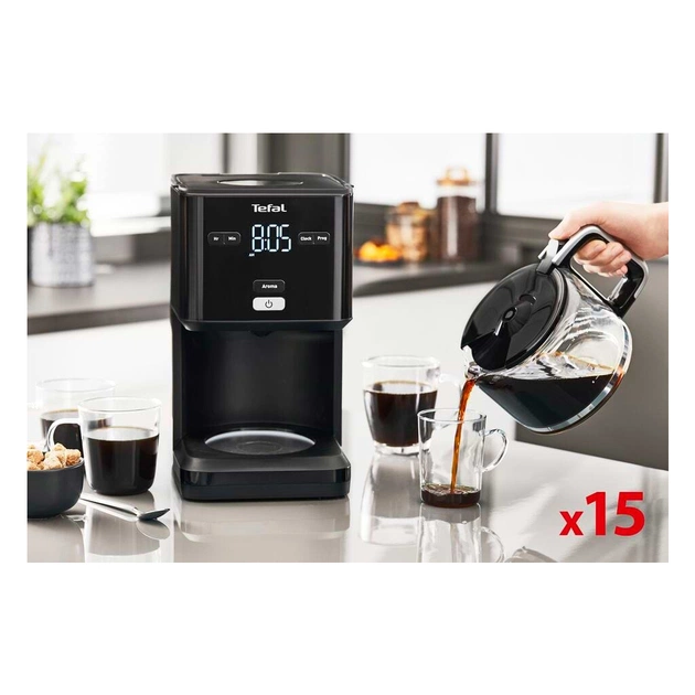 Крапельна кавоварка Tefal Smartlight CM600810 (CM600810) - зображення 11