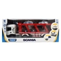 Машинка для детей TechnoDrive серии Large Truck – Автоперевозчик Scania (4 машины, свет, звук) (6414KS) - уменьшенное изображение 2
