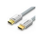 Кабель мультимедійний HDMI to HDMI 2.0m V2.1 8K 60Hz Silver Metal Type Vention (ALCIH) - зменшене зображення 1