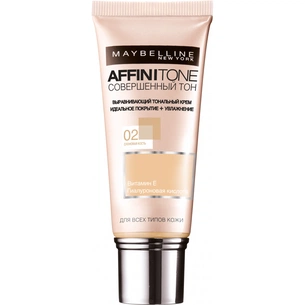 Тональний крем Maybelline New York Affinitone 02 - Слонова кістка 30 мл (3600530403592) зображення 1