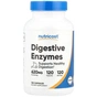 Вітамінно-мінеральний комплекс Nutricost Травні ферменти, 620 мг, Digestive Enzymes, 120 капсул (NCS57075) - зменшене зображення 1