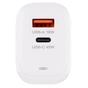 Зарядное устройство XoKo 1xUSB-C PD45W + 1xUSB QC3.0 GaN white (XK-QC-450) - уменьшенное изображение 8