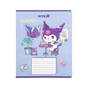 Зошит Kite Kuromi, 18 аркушів, клітинка (HK25-236-1) - зменшене зображення 4