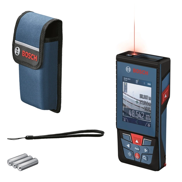 Далекомір Bosch Professional GLM 100-25 C, 1.5 мм, 0.08100м, 0-360, Bluetooth (0.601.072.Y00) - picture 1