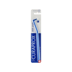Зубна щітка Curaprox CS 1009 Single & Sulcular 9 мм Монопучкова Синя (CS 1009-10) зображення 1