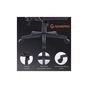 Крісло ігрове GamePro GC575FB Size L Fabric Black/Red (GC575FB) - зменшене зображення 9