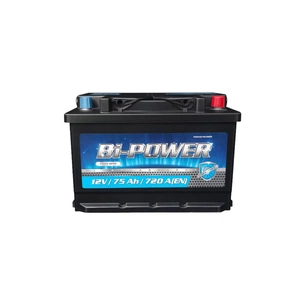 Акумулятор автомобільний BI-POWER 75 Аh/12V Euro (KLV075-00(720)) зображення 1