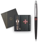 Ручка кулькова Parker JOTTER 17 Originals ARMY Black CT BP Емблема ЗСУ + блокнот Parker + подар.упаковка (15632b24_W0010u) - зменшене зображення 8