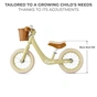 Біговел Kinderkraft Rapid 2 Savannah Green (KRRAPI02GRE0000) (5902533924882) - зменшене зображення 9
