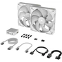 Кулер до корпусу Corsair iCUE Link RX140 RGB PWM White Dual Pack (CO-9051024-WW) - зменшене зображення 3