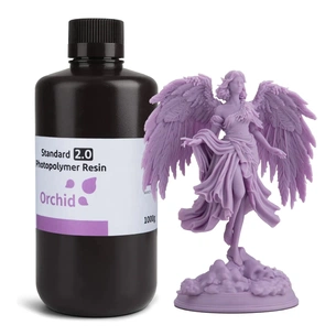 Фотополімерна смола ELEGOO Resin, Standard 2.0 1кг, orchid (50.103.0135) зображення 1