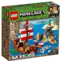 Конструктор LEGO MINECRAFT Пригоди на піратському кораблі 386 деталей (21152) - зменшене зображення 1