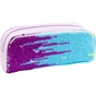 Пенал Cool For School з паєтками 1 відділення Фіолетовий (6571-purple) - зменшене зображення 2