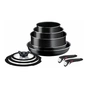 Набір посуду Tefal Ingenio Easy Cook & Clean 10 предметів чорний (L1539053) - зменшене зображення 1