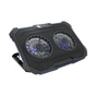 Підставка до ноутбука IceCoorel 10-17", 2*125mm 1200 RPM, 2*USB, 415x293x26.5mm, RGB (F8) - зменшене зображення 2