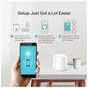 Точка доступу Wi-Fi TP-Link DECO X20 2PK AX1800 1xGE LAN 1xGE WAN MU-MIMO OFDMA MESH (DECO-X20-2-PACK) - зменшене зображення 5