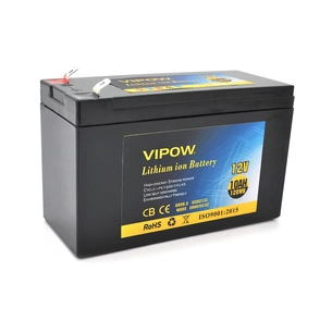 Батарея до ДБЖ Vipow 12V - 10Ah Li-ion (VP-12100LI) зображення 1