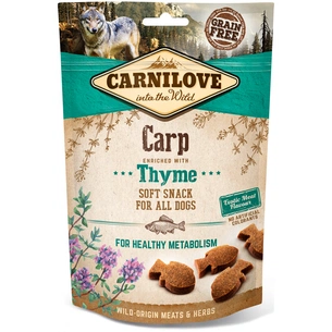 Ласощі для собак Carnilove Semi Moist з коропом і чебрецем 200 г (8595602527335) зображення 1