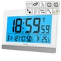 Настільний годинник Technoline WS8056 White/Silver (DAS301199) - зменшене зображення 2